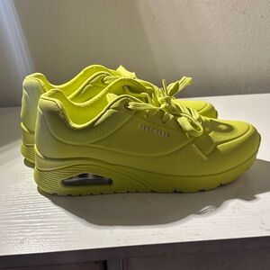 Skechers Neon Yellow Sneakers